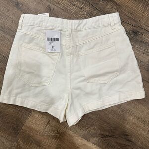 NWT size 27 white jeans